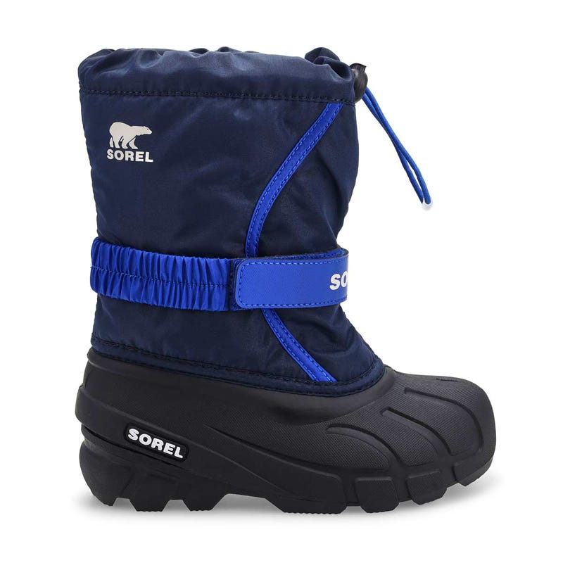 Kids' Flurry Pull On Winter Boot - Collegiate Navy/Azul