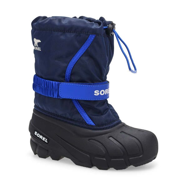Kids' Flurry Pull On Winter Boot - Collegiate Navy/Azul