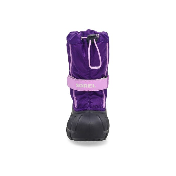 Kids'  Flurry Pull On Winter Boot - Ultra Violet/Hydragea
