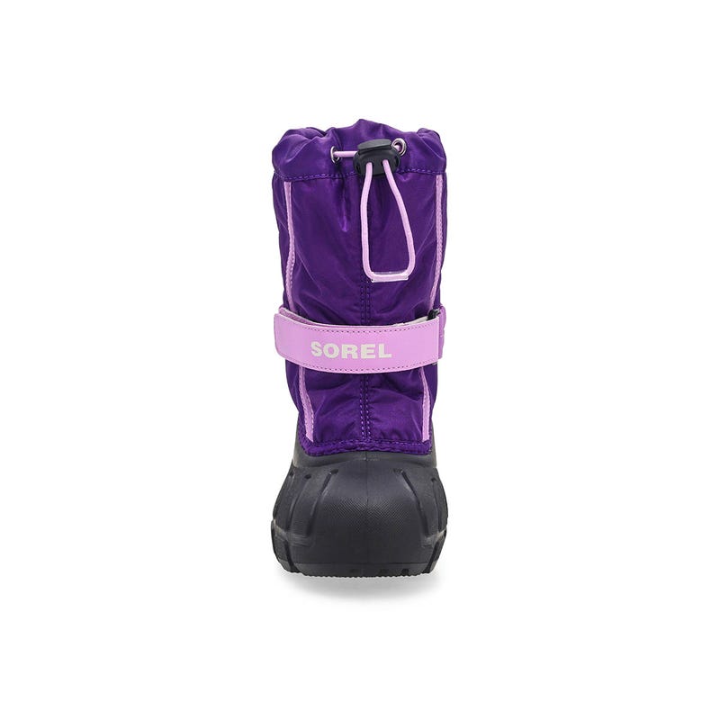 Kids'  Flurry Pull On Winter Boot - Ultra Violet/Hydragea