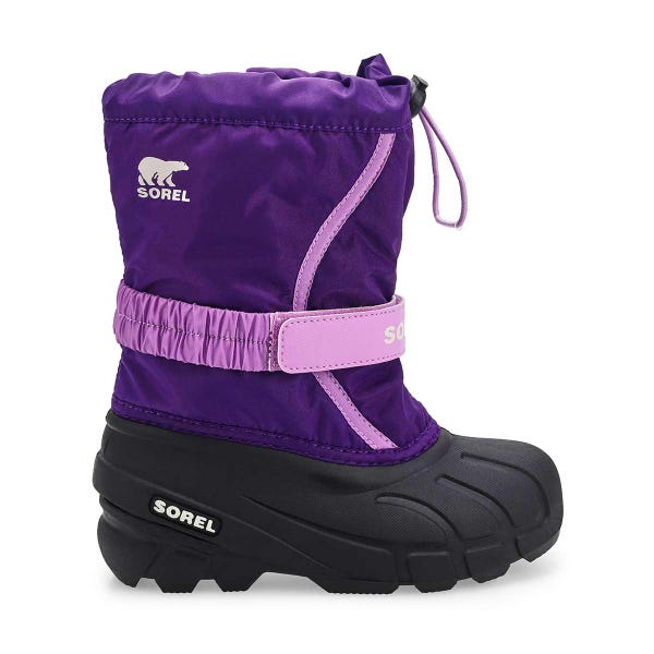 Kids'  Flurry Pull On Winter Boot - Ultra Violet/Hydragea