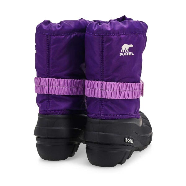 Kids'  Flurry Pull On Winter Boot - Ultra Violet/Hydragea
