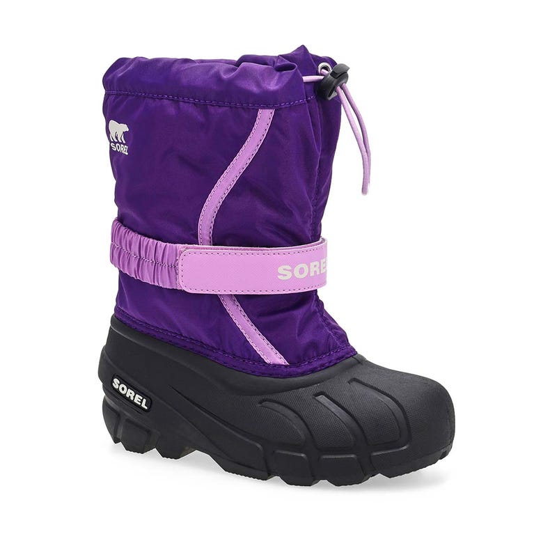Kids'  Flurry Pull On Winter Boot - Ultra Violet/Hydragea