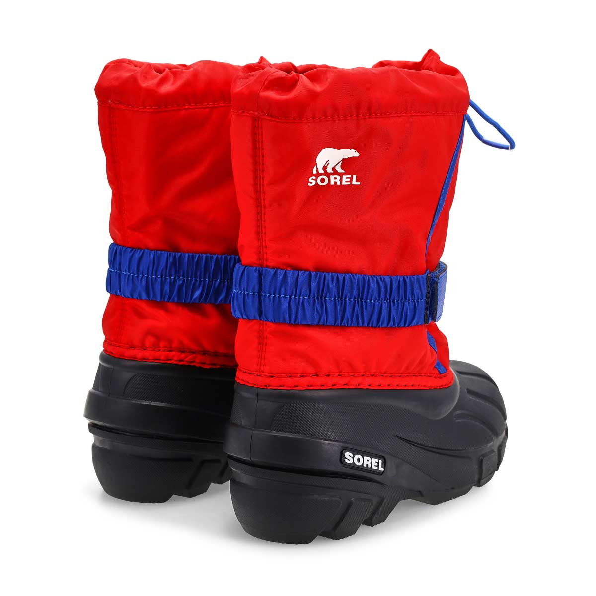 Kids'  Flurry Pull-On Winter Boot - Bright Red/Azu