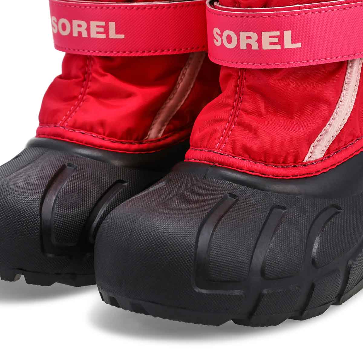 Kids'  Flurry Pull-On Winter Boot - Bright Red/Azu