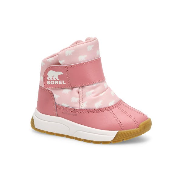 Infans Whitney III Strap Waterproof Winter Boot - Pink Salt/Eraser Pink