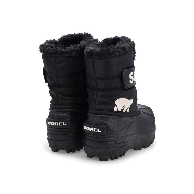 Botte Snow Commander pour bébés - noir/charbon