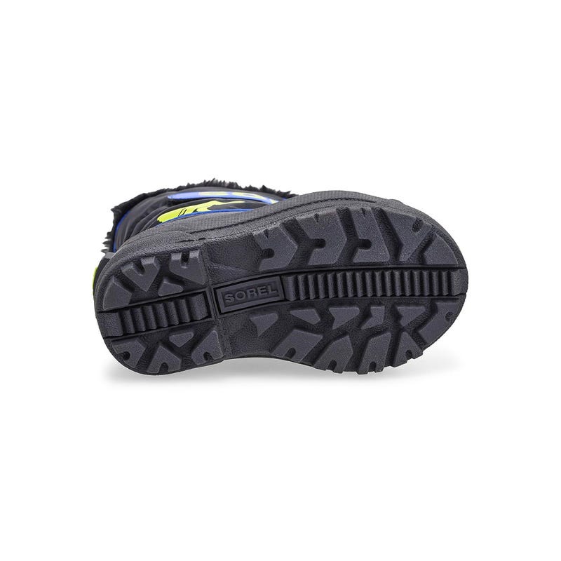 Infants Snow Commander Boot - Black/Super Blue