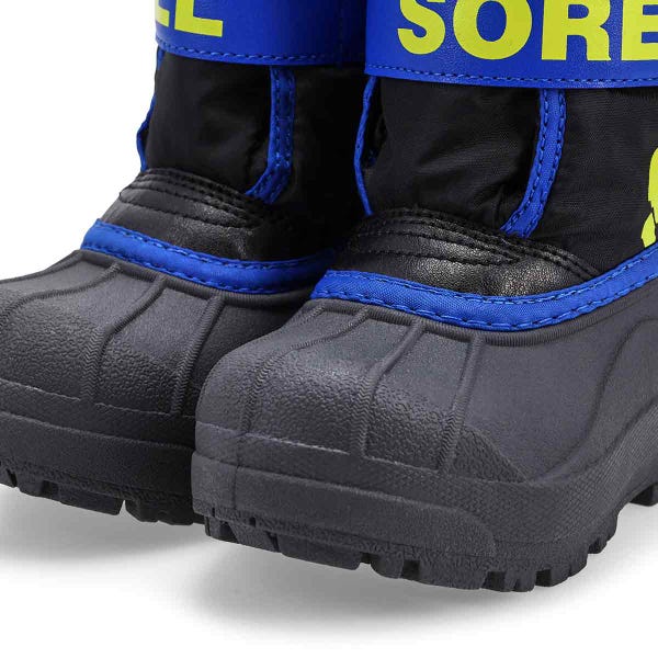 Infants Snow Commander Boot - Black/Super Blue