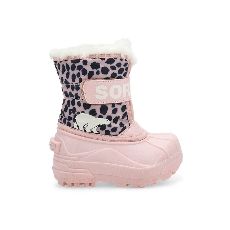 Botte Snow Commander pour bébés - Sel rose/Sel rose