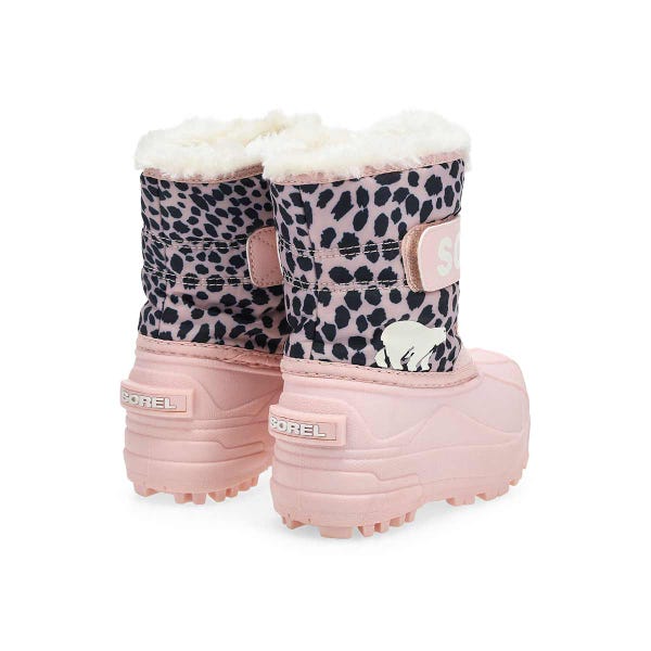 Botte Snow Commander pour bébés - Sel rose/Sel rose