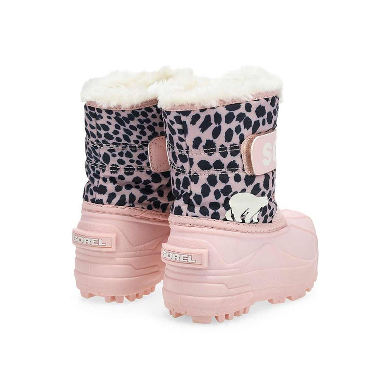 Botte Snow Commander pour bébés - Sel rose/Sel rose