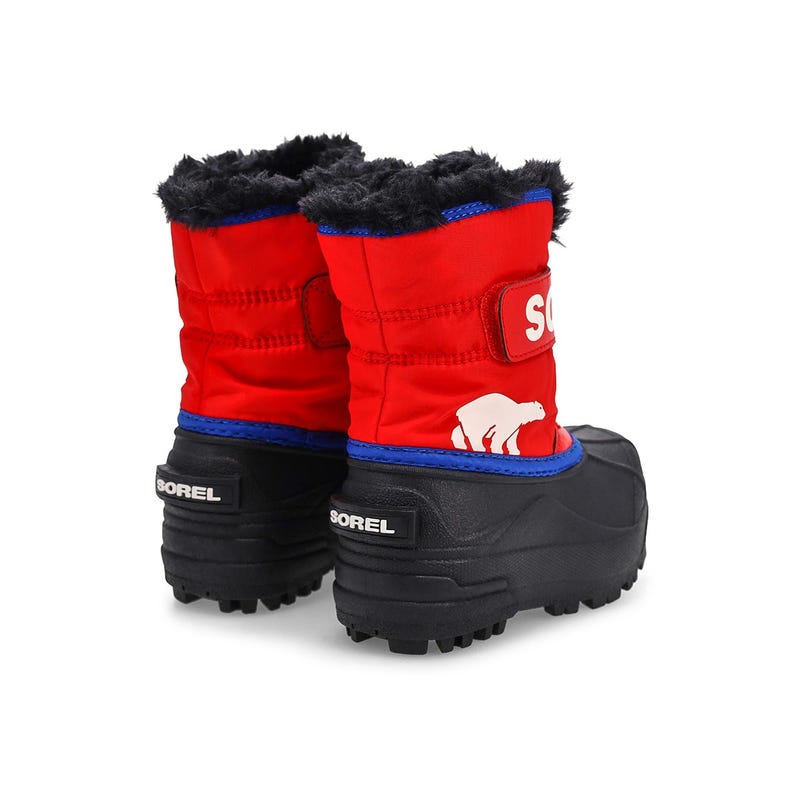 Botte Snow Commander pour bébés - Noir/charbon