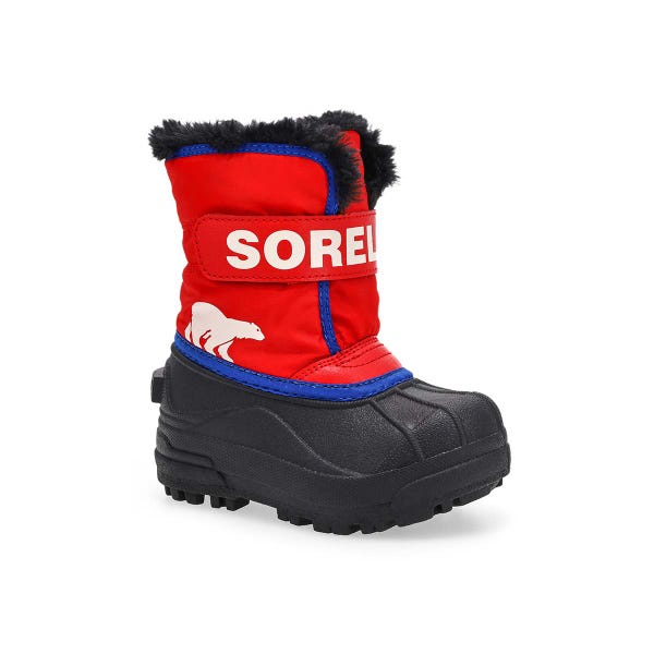 Botte Snow Commander pour bébés - Noir/charbon