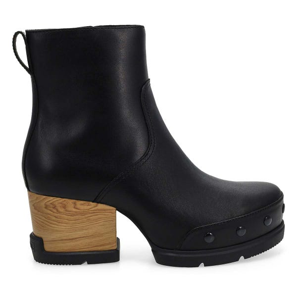 Women's Roam'N Zip Platform Waterproof Ankle Boot - Black/Black