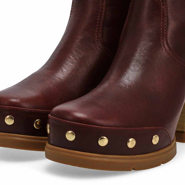 Women's Roam'N Zip Platform Waterproof Ankle Boot - Red Lodge/Gum