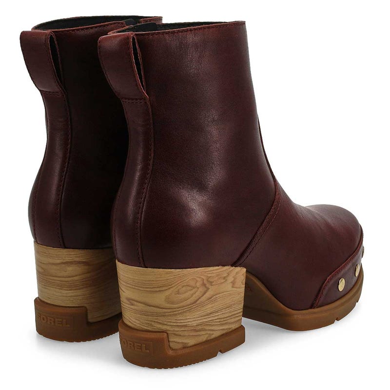 Women's Roam'N Zip Platform Waterproof Ankle Boot - Red Lodge/Gum