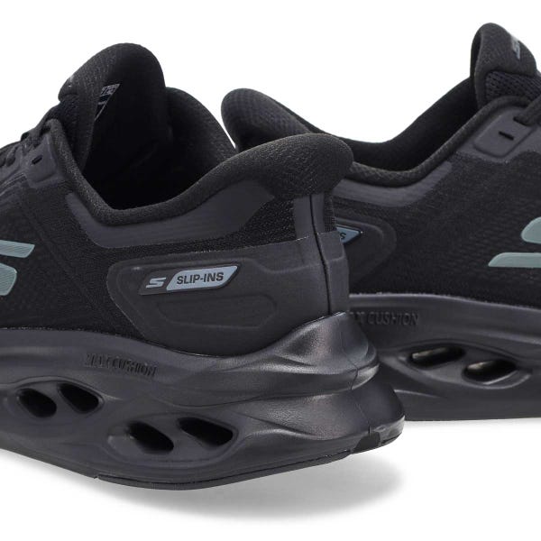 Men's Max Cushioning Glide Step Slip-Ins Performance Sneaker - Black/Black
