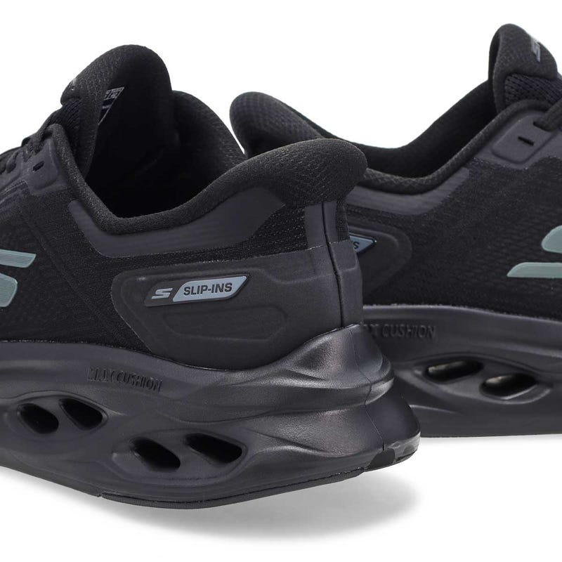 Men's Max Cushioning Glide Step Slip-Ins Performance Sneaker - Black/Black