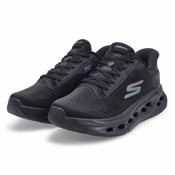 Men's Max Cushioning Glide Step Slip-Ins Performance Sneaker - Black/Black