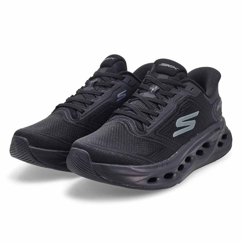Men's Max Cushioning Glide Step Slip-Ins Performance Sneaker - Black/Black
