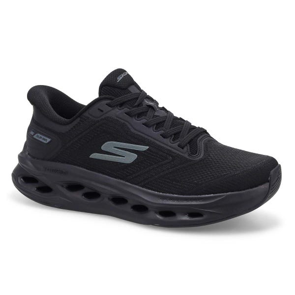 Men's Max Cushioning Glide Step Slip-Ins Performance Sneaker - Black/Black