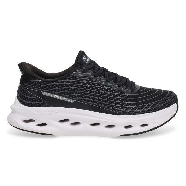 Espadrille de performance pour homme Max Cushioning Glide-Step Slip-Ins - noir/blanc