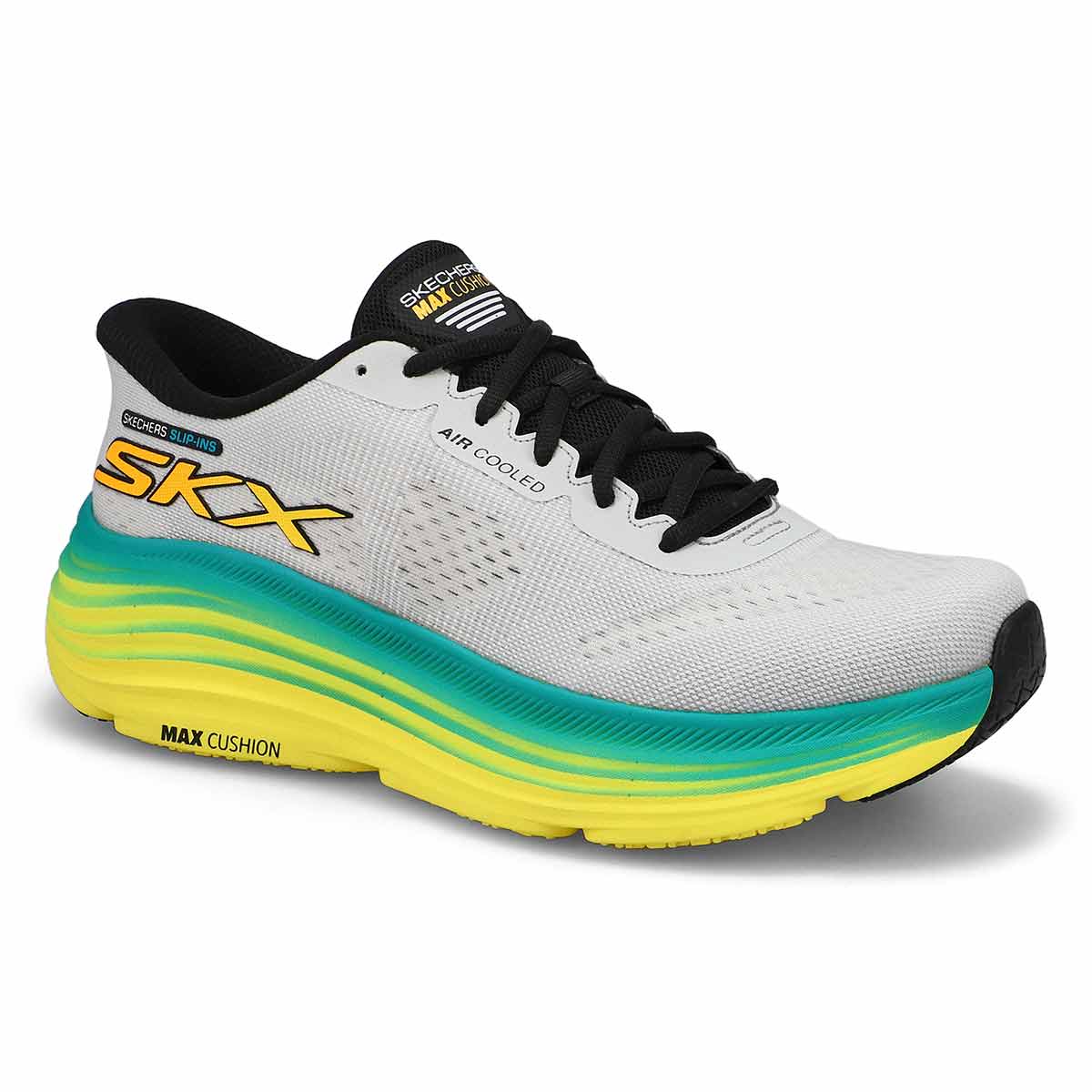 Men's Endeavour Exciton Slip-Ins Performance Sneaker - White/Multi