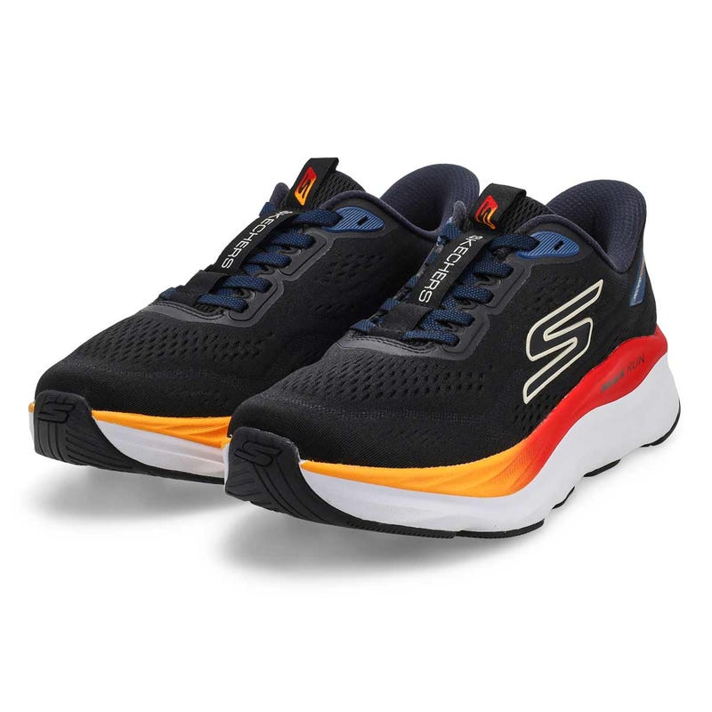 Men's Max Run Slip-Ins Performance Sneaker - Black/Multi