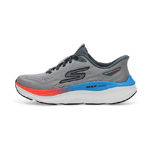 Skechers Men's Max Run Slip-Ins Sneaker - Gre | SoftMoc.com