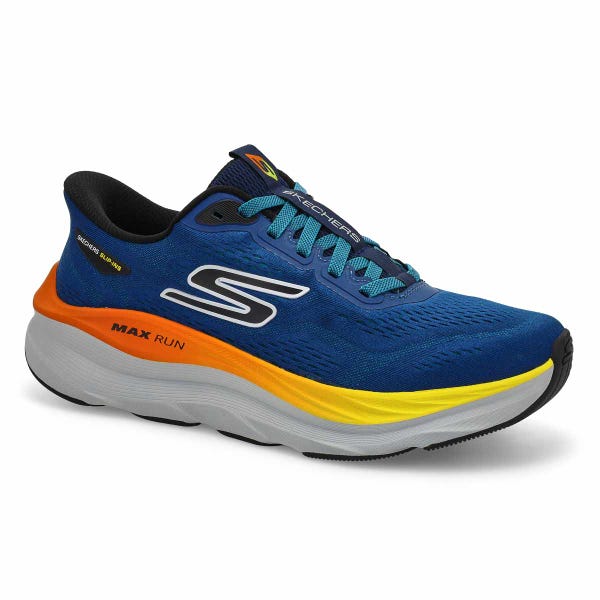 Men's Max Run Slip-Ins Performance Sneaker - Navy/Multi
