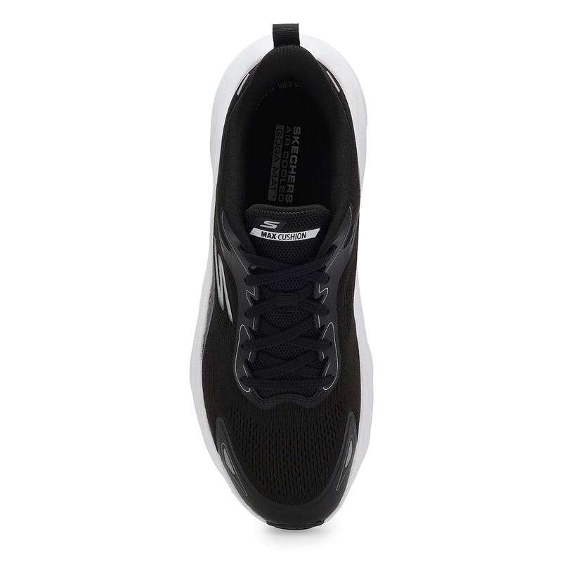 Men's Max Run Pacewave Performance Sneaker - Black/White