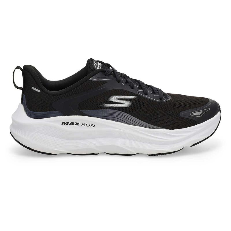 Men's Max Run Pacewave Performance Sneaker - Black/White