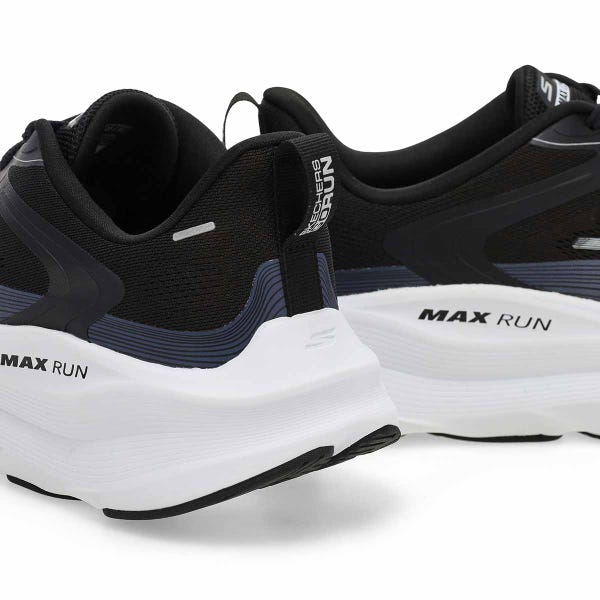 Men's Max Run Pacewave Performance Sneaker - Black/White