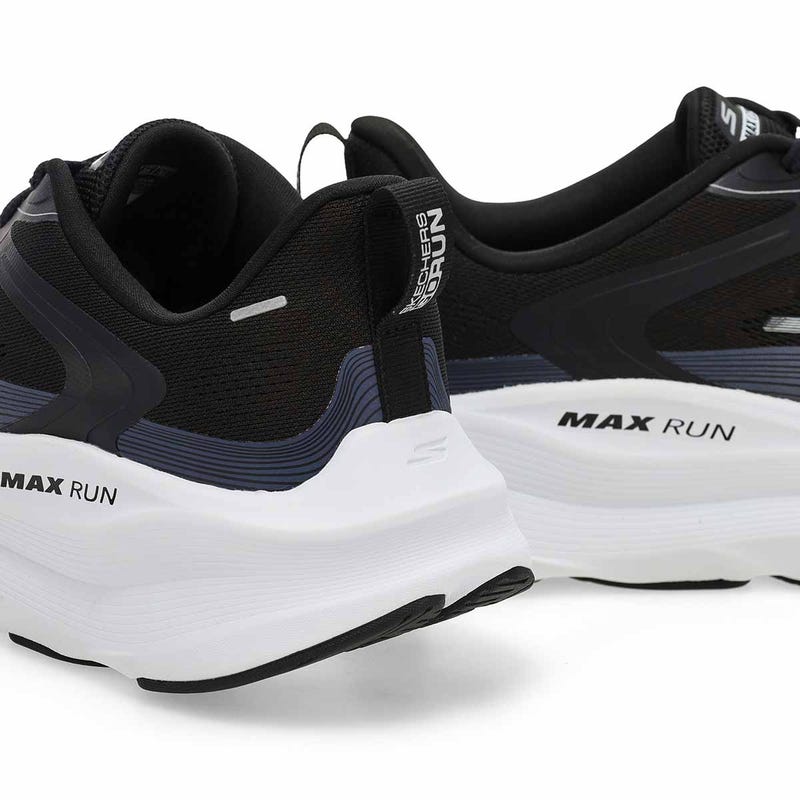 Men's Max Run Pacewave Performance Sneaker - Black/White