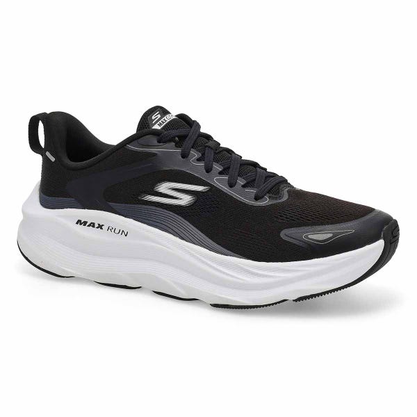 Men's Max Run Pacewave Performance Sneaker - Black/White