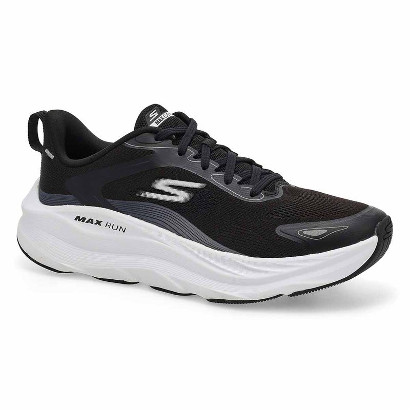 Men's Max Run Pacewave Performance Sneaker - Black/White