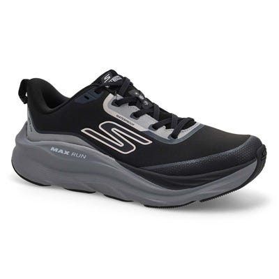 Mns Max Run Vorteza Waterproof Performance Sneaker - Black