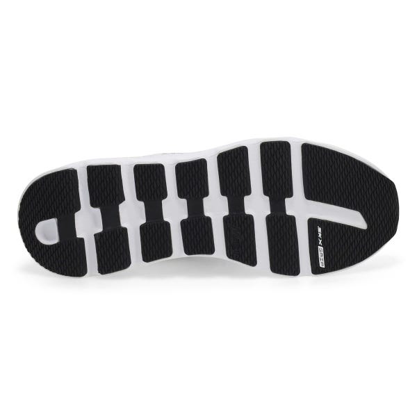 Men's Go Run Glide Step Arch Fit  Slip Ins Performance Sneaker - White/Black