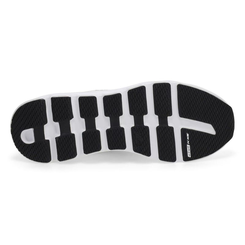 Men's Go Run Glide Step Arch Fit  Slip Ins Performance Sneaker - White/Black