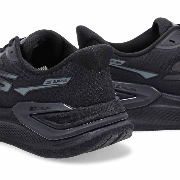 Espadrille performance Skechers Go Run Consistent Pro - High Cadence à enfiler - Noir/Noir