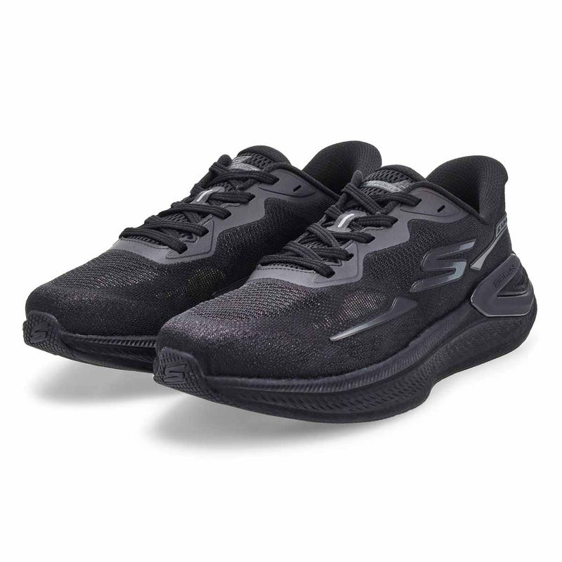 Espadrille performance Skechers Go Run Consistent Pro - High Cadence à enfiler - Noir/Noir