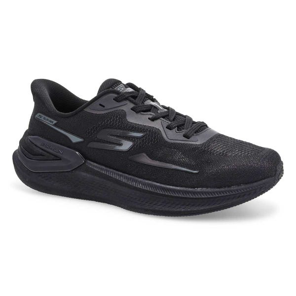 Espadrille performance Skechers Go Run Consistent Pro - High Cadence à enfiler - Noir/Noir