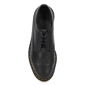 Derbys 3989 YELLOW STITCH, noir, hommes