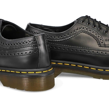 Derbys 3989 YELLOW STITCH, noir, hommes