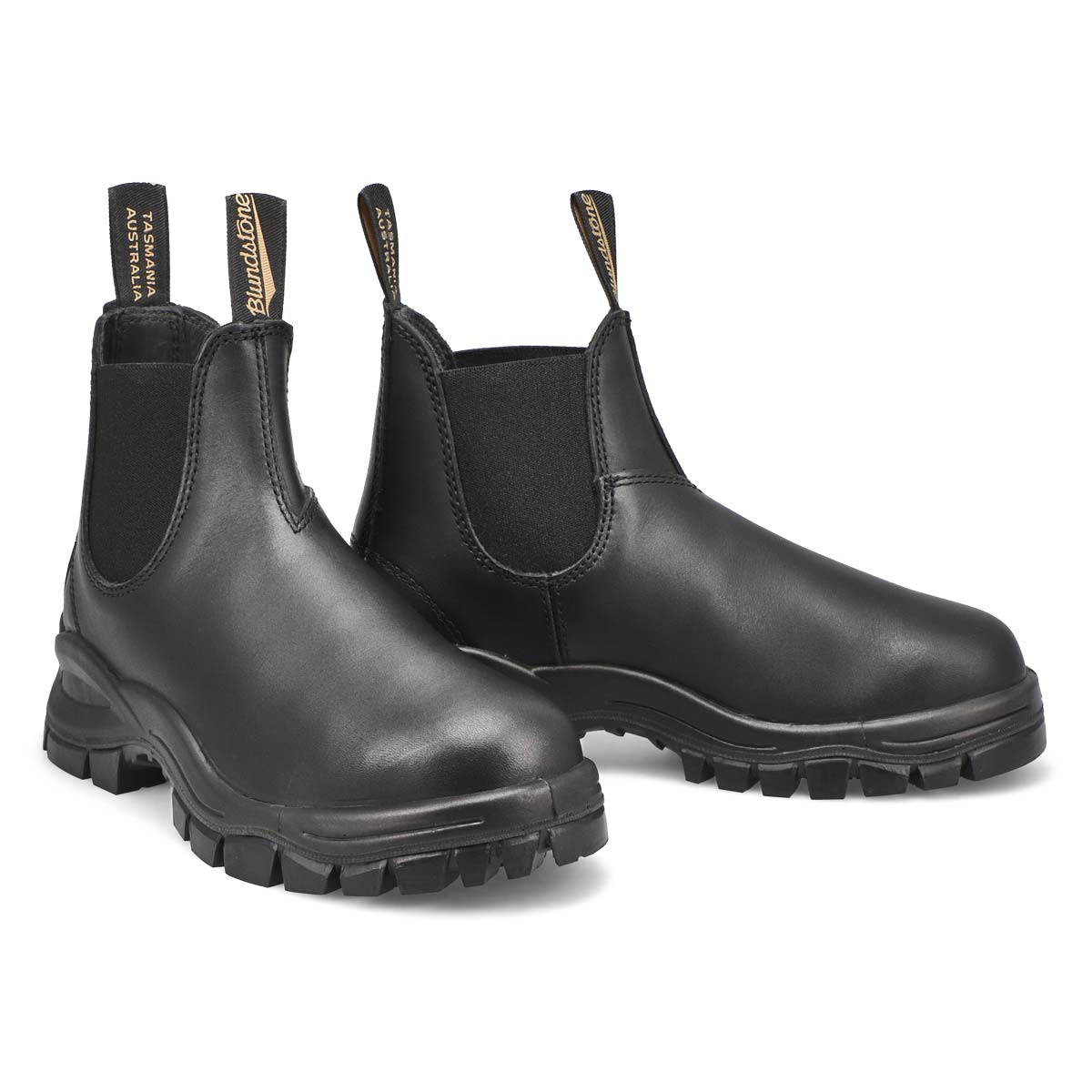 Unisex 2240 Lug Sole Chelsea Boot- Black