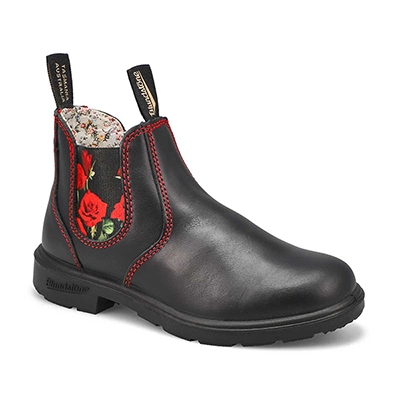 Botte Blunnies, noir/rouge, enfant