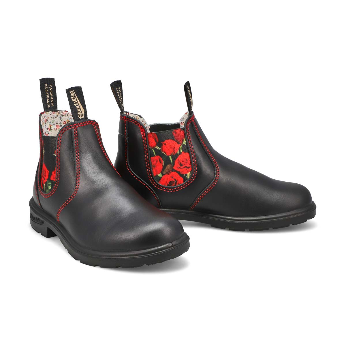 Botte BLUNNIES, noir/rouge, enfants