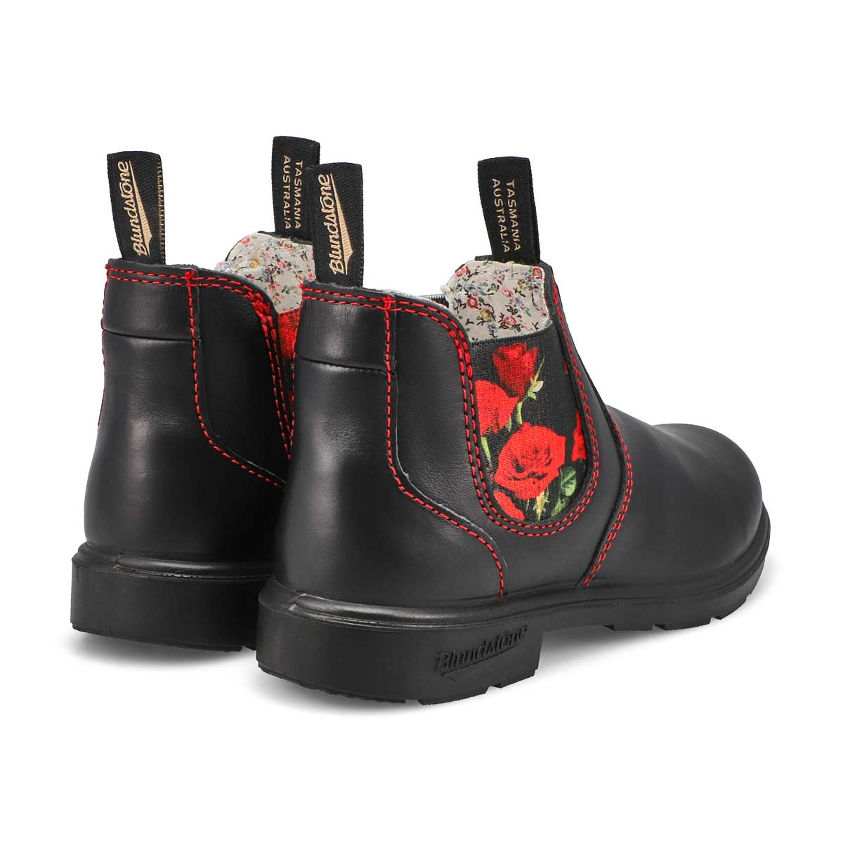 Botte BLUNNIES, noir/rouge, enfants