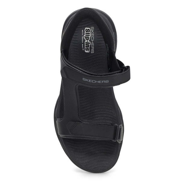 Sandale sport à enfiler GO WALK GLIDE-STEP 2.0 SLIP-INS, noir/noir, hommes